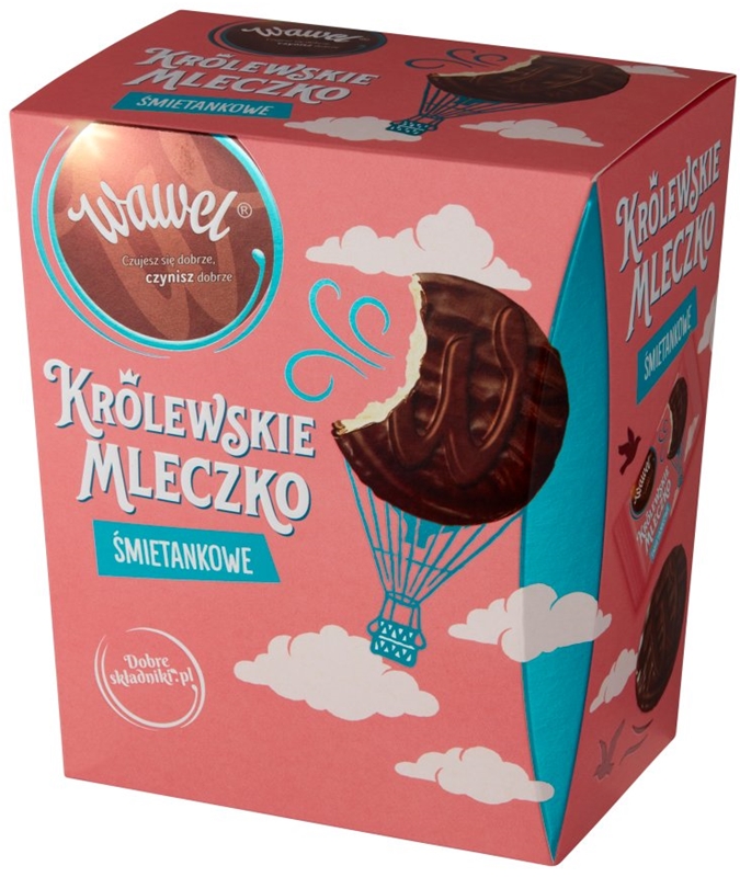 Wawel Royal Milch, Sahnemousse in Schokolade