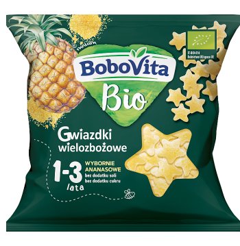 BoboVita BIO мультизерновые звезды восхитительно ананасовый