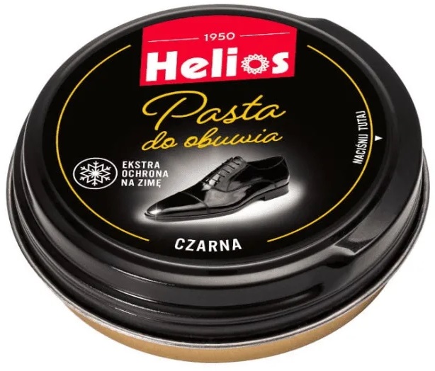 Helios Pasta do obuwia czarna