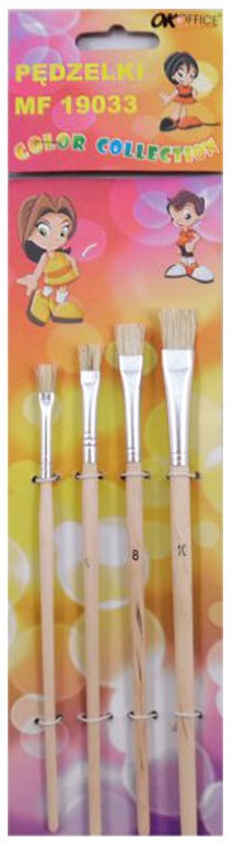 Ok Office Brushes 4 pieces MF19033