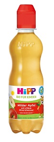 Manzanas HiPP con agua mineral, BIO