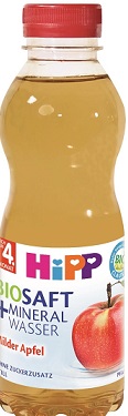 HiPP Äpfel mit Mineralwasser BIO