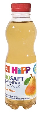 HiPP Delicate pears with mineral water BIO