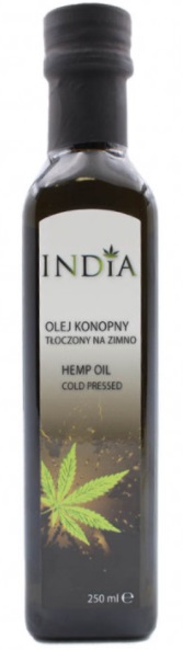 India Cold pressed hemp oil