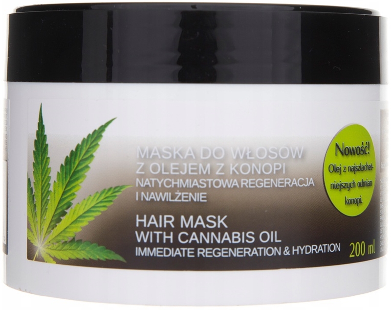 India Hair mask with hemp oil