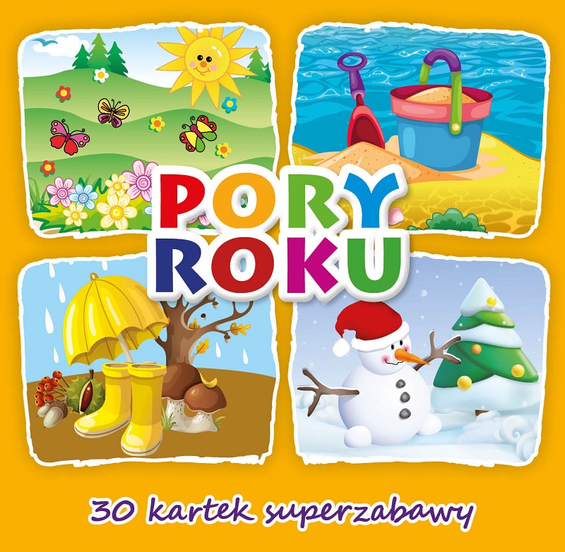 Pory roku. Kolorowanka Wydawnictwo MD
