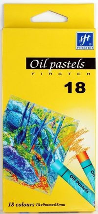 Pasteles al óleo Titanum Firster 18 colores