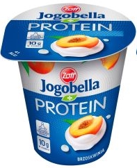 Zott Jogobella yogur de fruta de melocotón y proteína