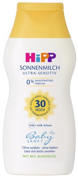 HiPP Sun protection lotion with SPF30 filter