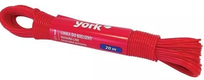 York linka do bielizny 20m różne kolory