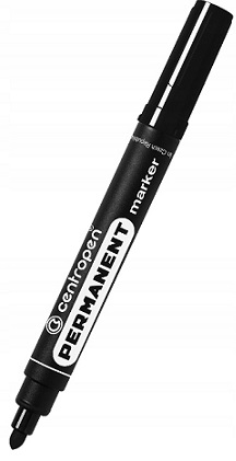 Centropen Permanent Marker schwarz Permanent 8566