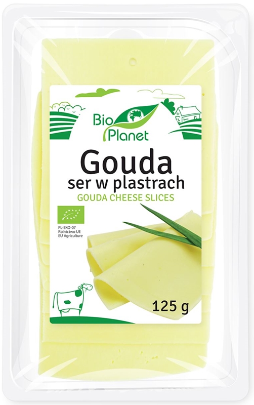 Bio Planet Ser Gouda w plastrach BIO