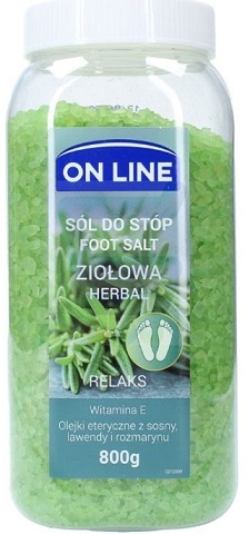 On Line Sól do stóp Ziołowa - Relaks