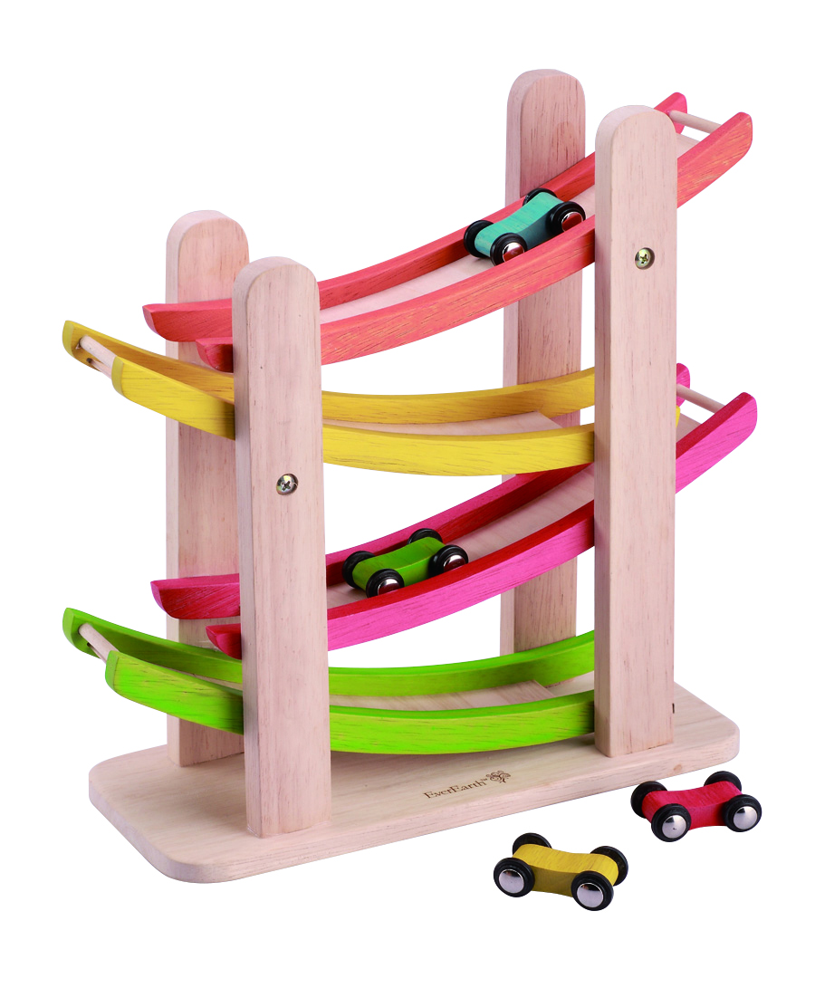 Rampa de madera EverEart para coches