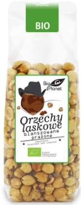 Bio Planet Orzechy Laskowe blanszowane prażone BIO