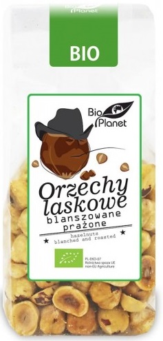 Bio Planet Orzechy laskowe blanszowane prażone BIO