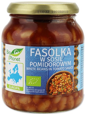 Bio Planet Fasolka w sosie pomidorowym BIO