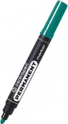 Centropen Permanent marker green Permanent 8566