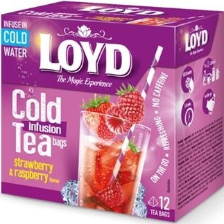 Loyd Herbata na zimno o smaku Truskawki i Maliny