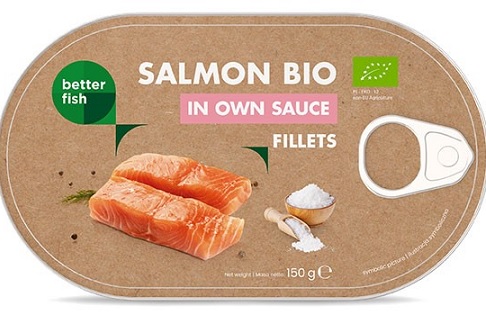 Better Fish Salmon Fillet in Own BIO sauce