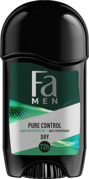 Fa Men Antyperspirant w sztyfcie Pure Control Zapach Konopi