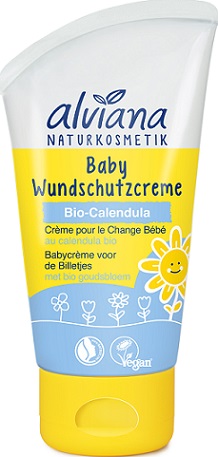 Alviana Baby Chafing Cream para niños y bebés con caléndula BIO