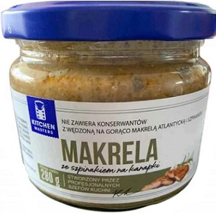 Kitchen Sos z Makreli ze szpinakiem na kanapki