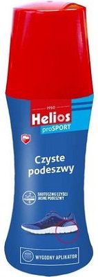 Helios Czyste Podeszwy Skutecznie  czyści jasne podeszwy, wygodny aplikator