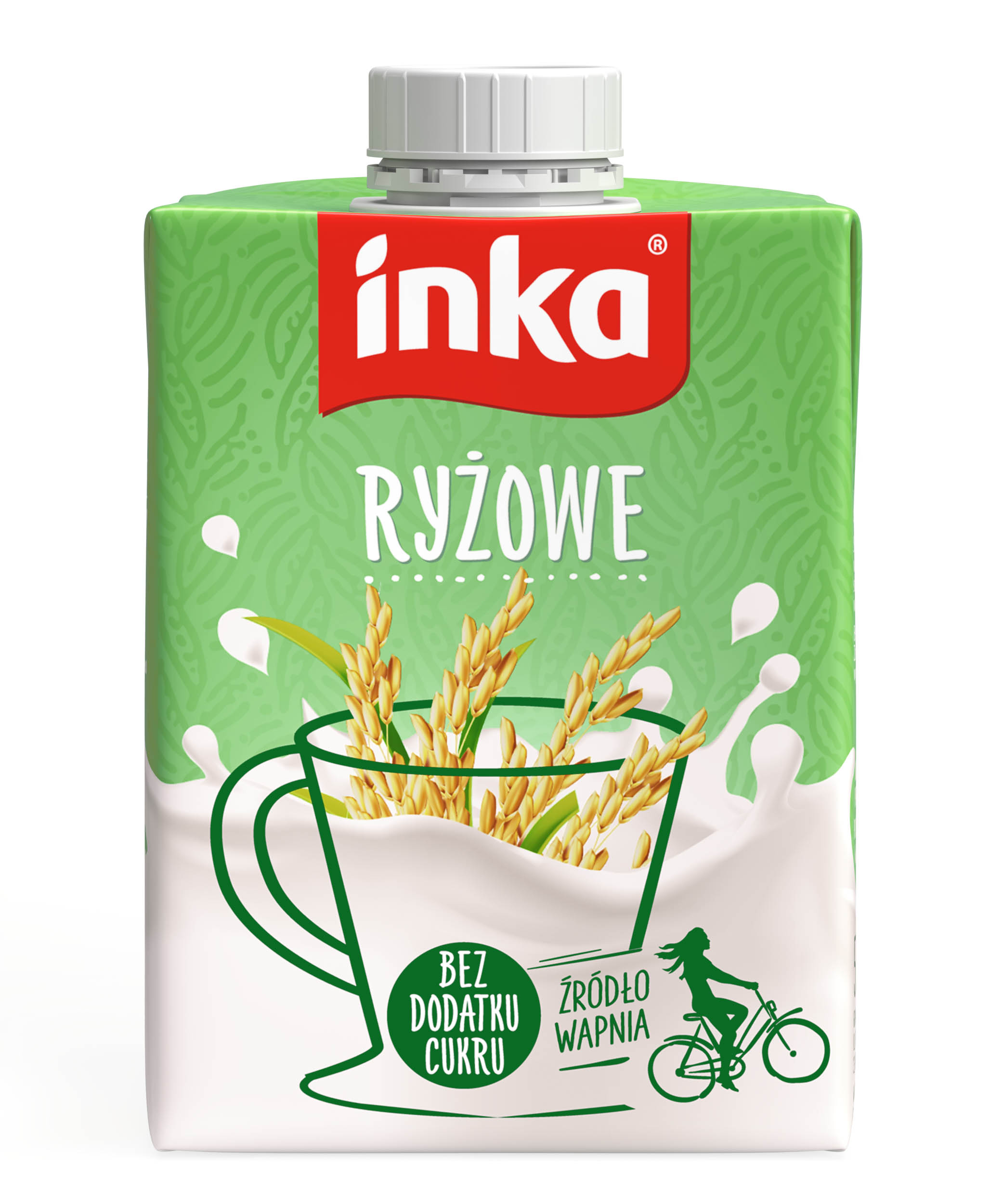 Inka Ryżowe Napój ryżowy z wapniem bez laktozy