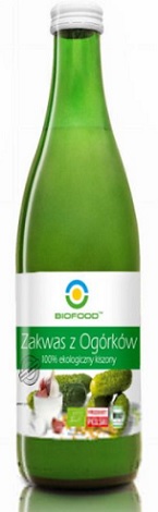 Bio Food Sauerteig aus Gurken 100% Bio eingelegt