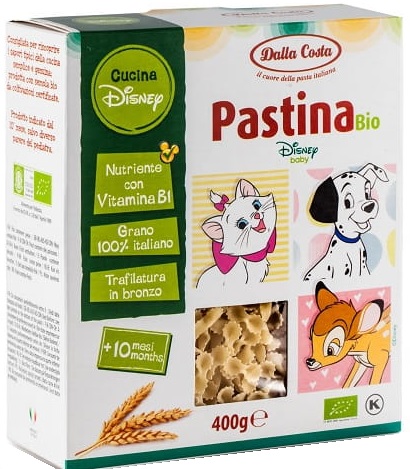 Dalla Costa Grießnudeln mit Vitamin B1 pastina BIO