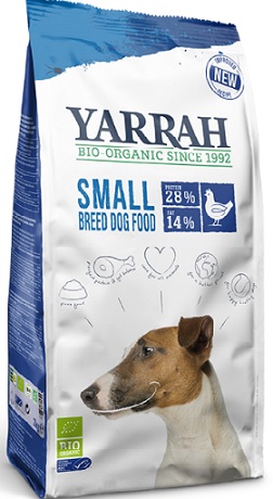 Корм Yarrah для собак мелких пород с курицей BIO