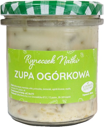 Ryneczek Natki cucumber soup