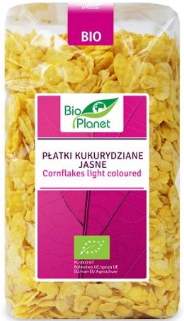 Яркие кукурузные хлопья Bio Planet