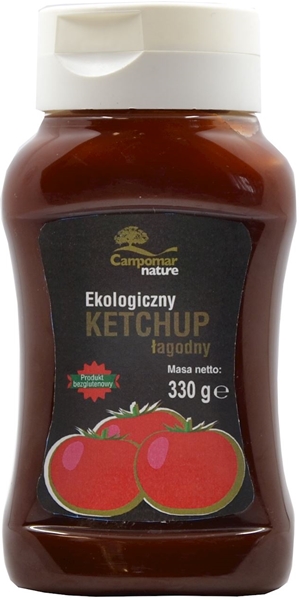 Campomar Natur Ketchup łagodny BIO bezglutenowy