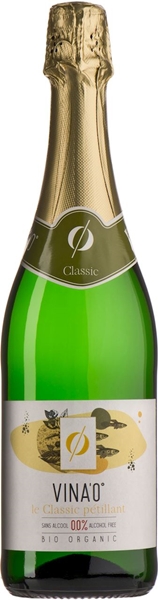 Vina0 Le Classic Petillant BIO non-alcoholic sparkling wine