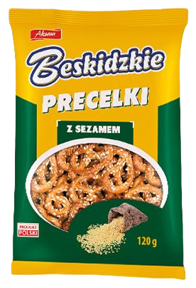 Aksam Beskidzkie Precelki z sezamem