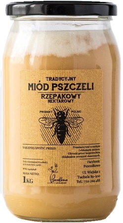 Pszczółkowo Traditional Rapeseed Nectar Honey