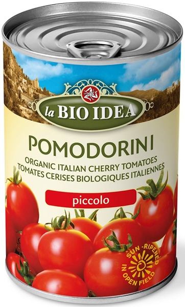 Tomates Cherry La Bio Idea en salsa de tomate BIO