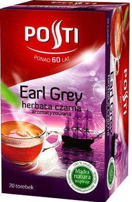 Posti Earl Grey herbata czarna aromatyzowana