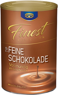 Krüger Finest Selection Bebiendo chocolate con leche