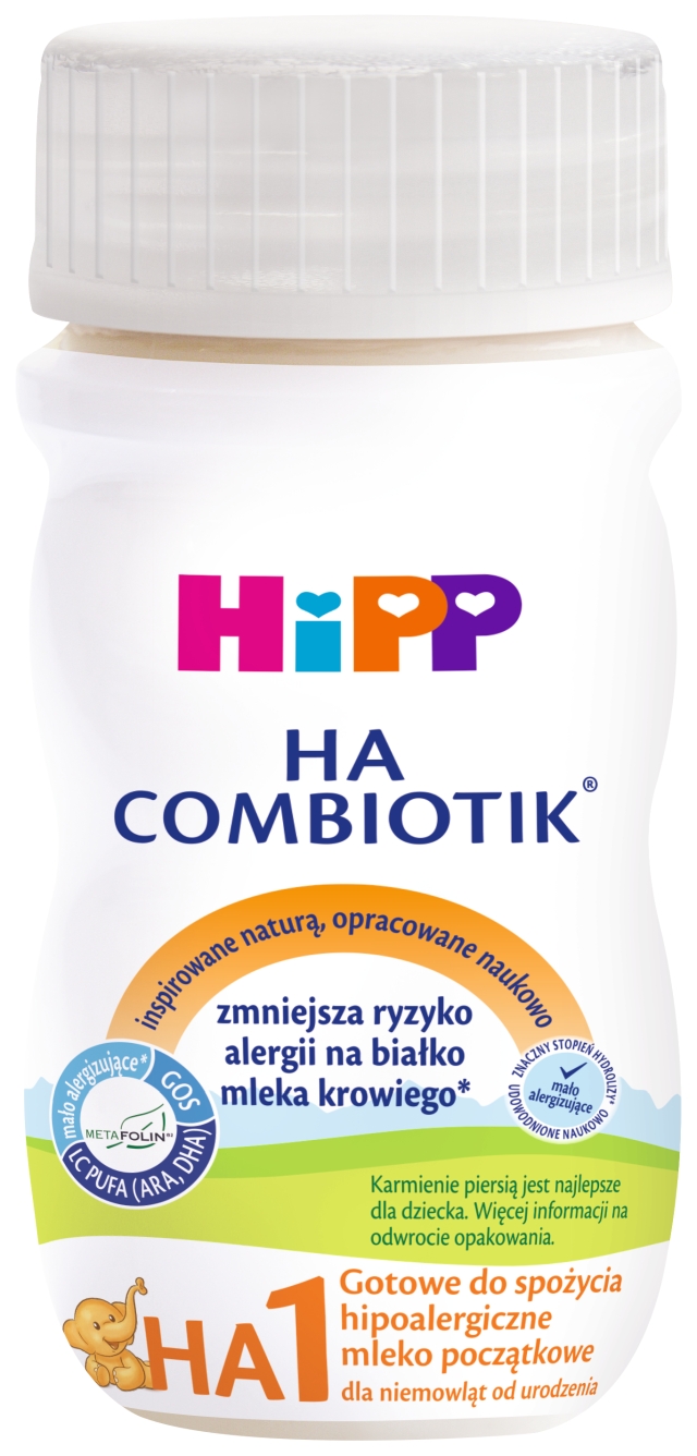 HIPP HA1 COMBIOTIK Mleko hipoalergiczne początkowe, płynne