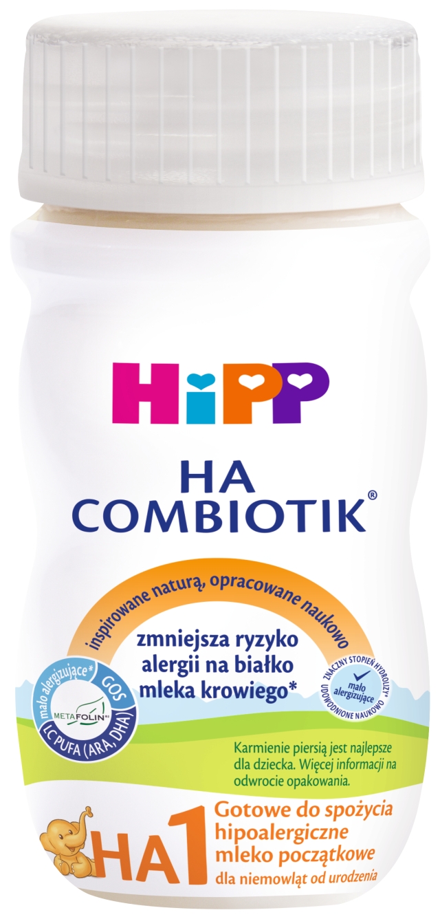 HiPP 1 HA COMBIOTIK hipoalergiczne mleko początkowe, dla niemowląt 