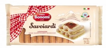 Galletas italianas Forno Bonomi Savoiardi.