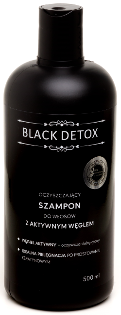 Black Detox szampon do włosów oczyszczający z węglem aktywnym