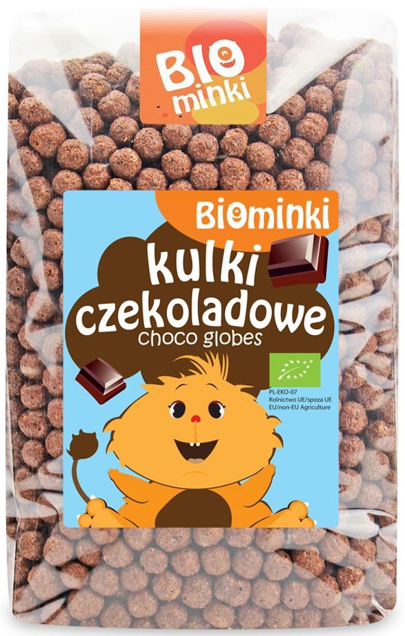 Biominki Kulki o smaku czekoladowym BIO