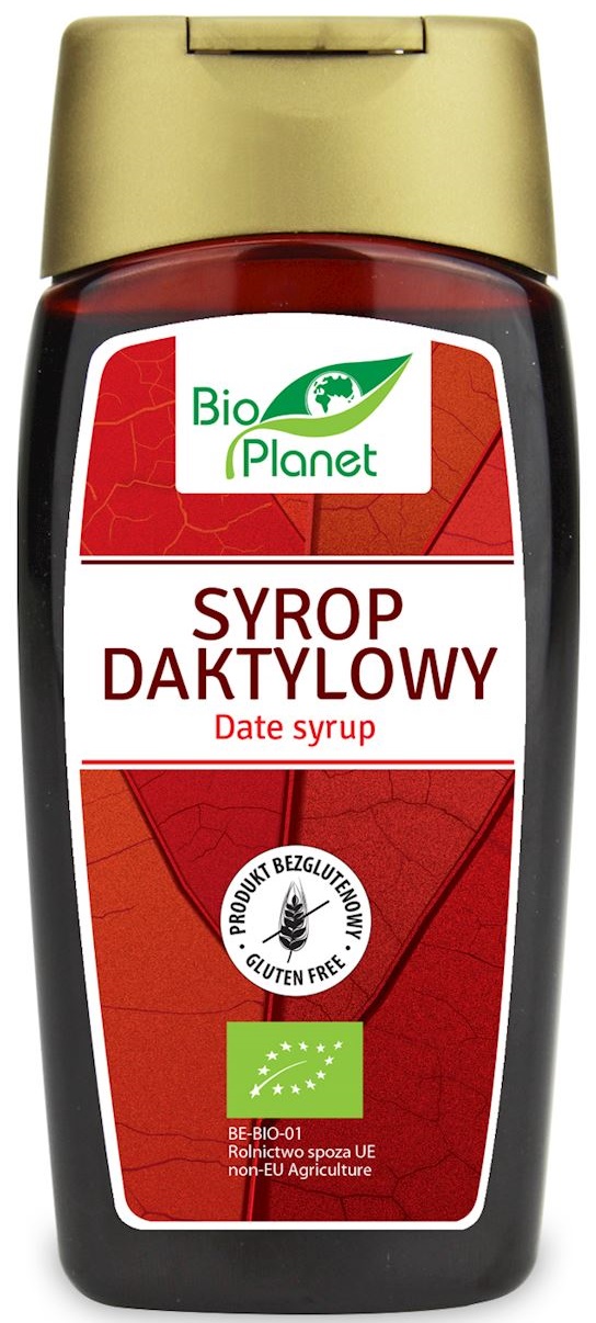 Bio Planet Syrop daktylowy bezglutenowy BIO