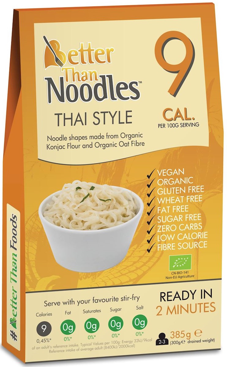 Better Than Makaron Konjac Noodle bezglutenowy BIO