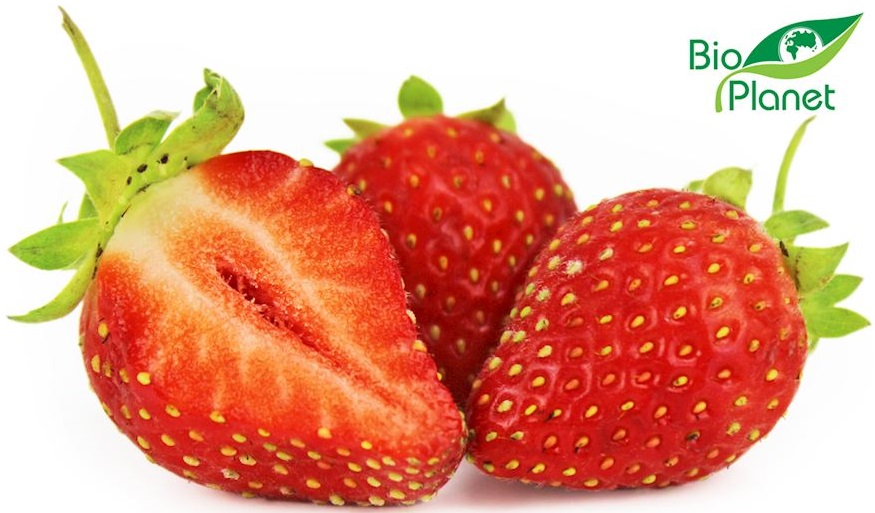 Organic Polish strawberries from Bio Planet 