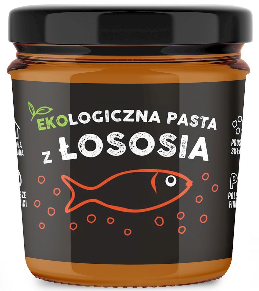 Kuter Fish Pasta z łososia BIO